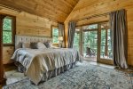 Upper level king master bedroom